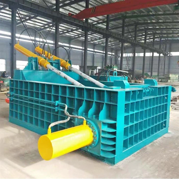 metal scrap baling machine8