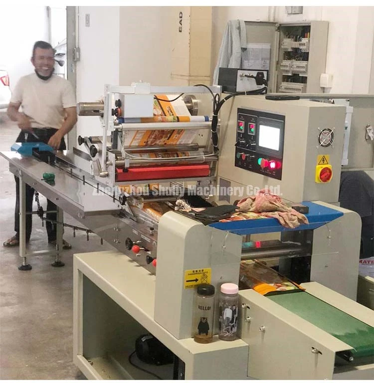 automatic pillow packing machine automatic pillow packing machine